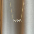 Collier MAMA en Argent 925 | Cadeau Personnalisé pour Mamans