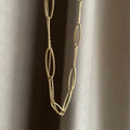 Collier en Acier Inoxydable Doré | Rose
