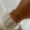 Bracelet Chaîne en Acier Inoxydable Doré ou Argenté | Oscar