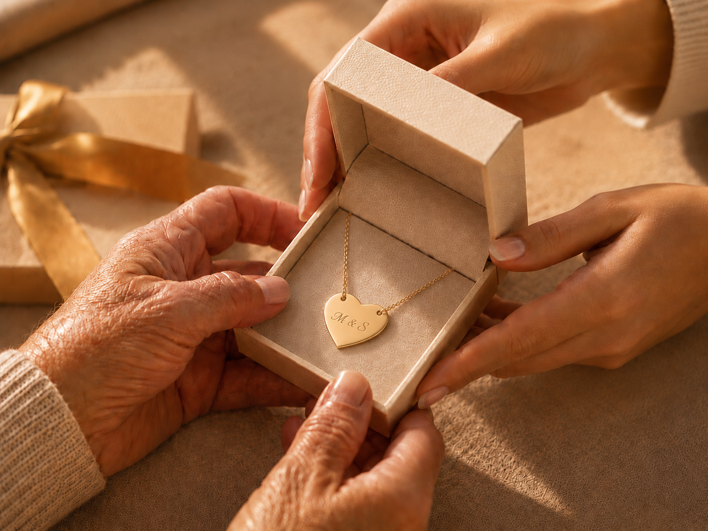 Atelier — Transmettre (coffret offert avec pendentif gravé M & S)